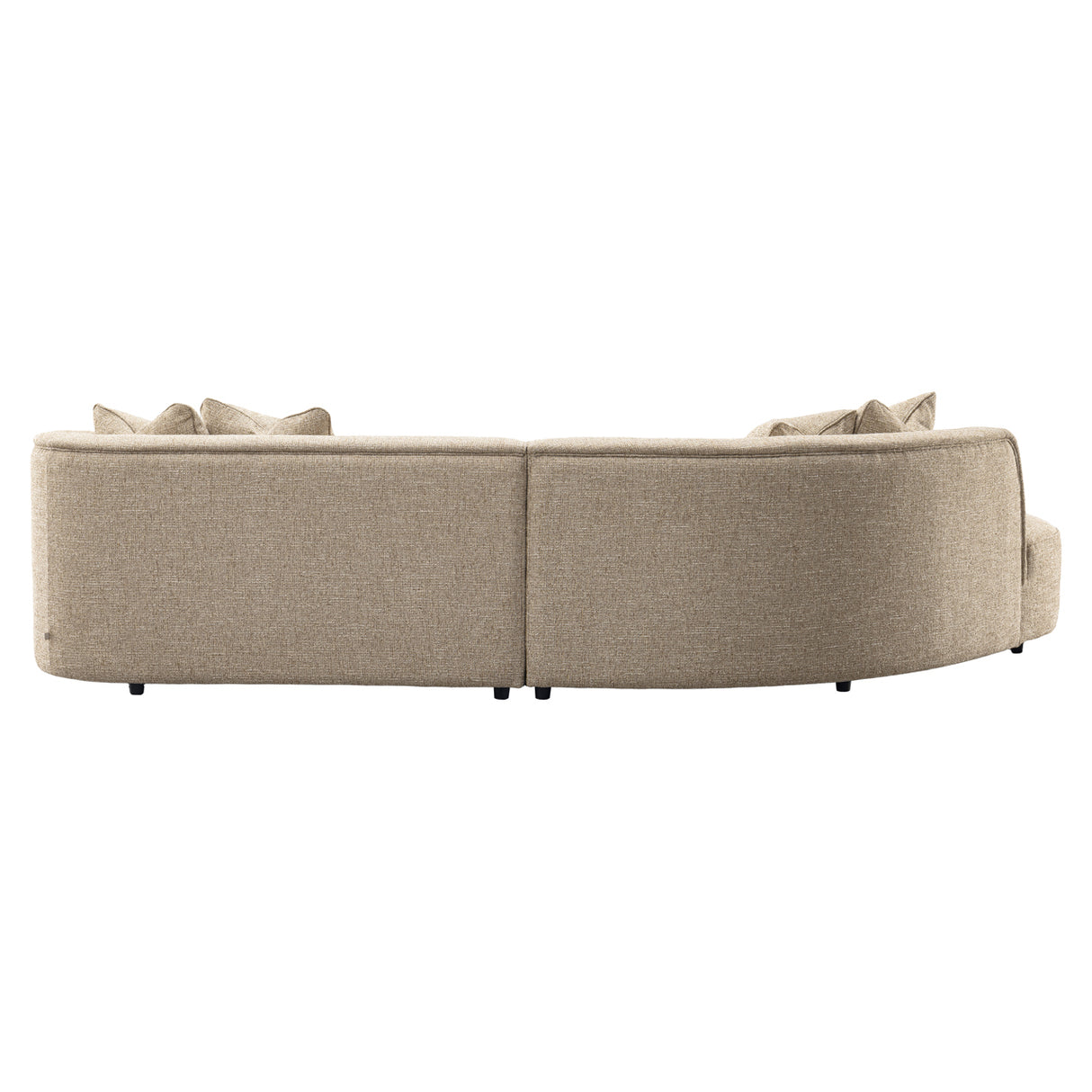 Bank Romero sand tweed ottoman left fire retardant van Richmond Interiors – Luxe comfort op maat van PureWonen. Vraag naar de beste prijs.
