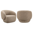 Lounge stoel Milano sand tweed fire retardant van Richmond Interiors – Luxe comfort op maat van PureWonen. Vraag naar de beste prijs.