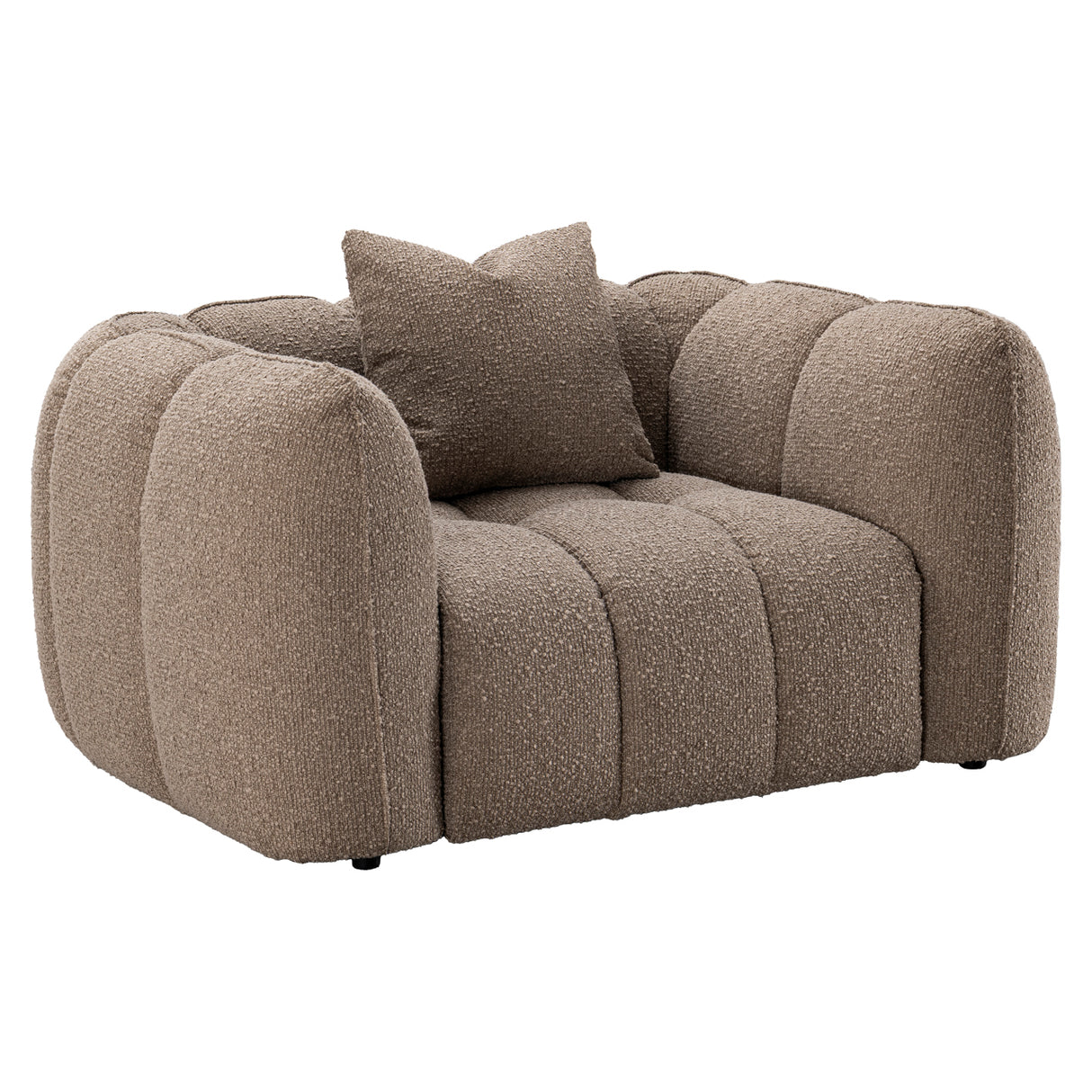 Lounge stoel Hogan mocca chunky fire retardant van Richmond Interiors – Luxe comfort op maat van PureWonen. Vraag naar de beste prijs.