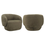 Lounge stoel Milano moss chevron van Richmond Interiors – Luxe comfort op maat van PureWonen. Vraag naar de beste prijs.