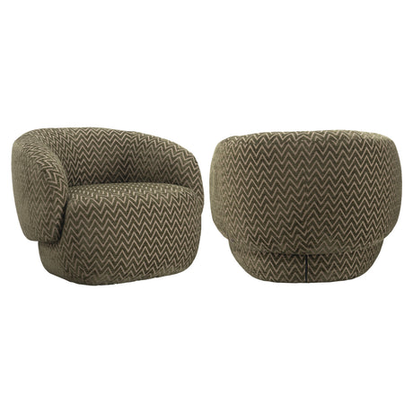 Lounge stoel Milano moss chevron van Richmond Interiors – Luxe comfort op maat van PureWonen. Vraag naar de beste prijs.