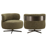 Lounge stoel Lauren moss chevron