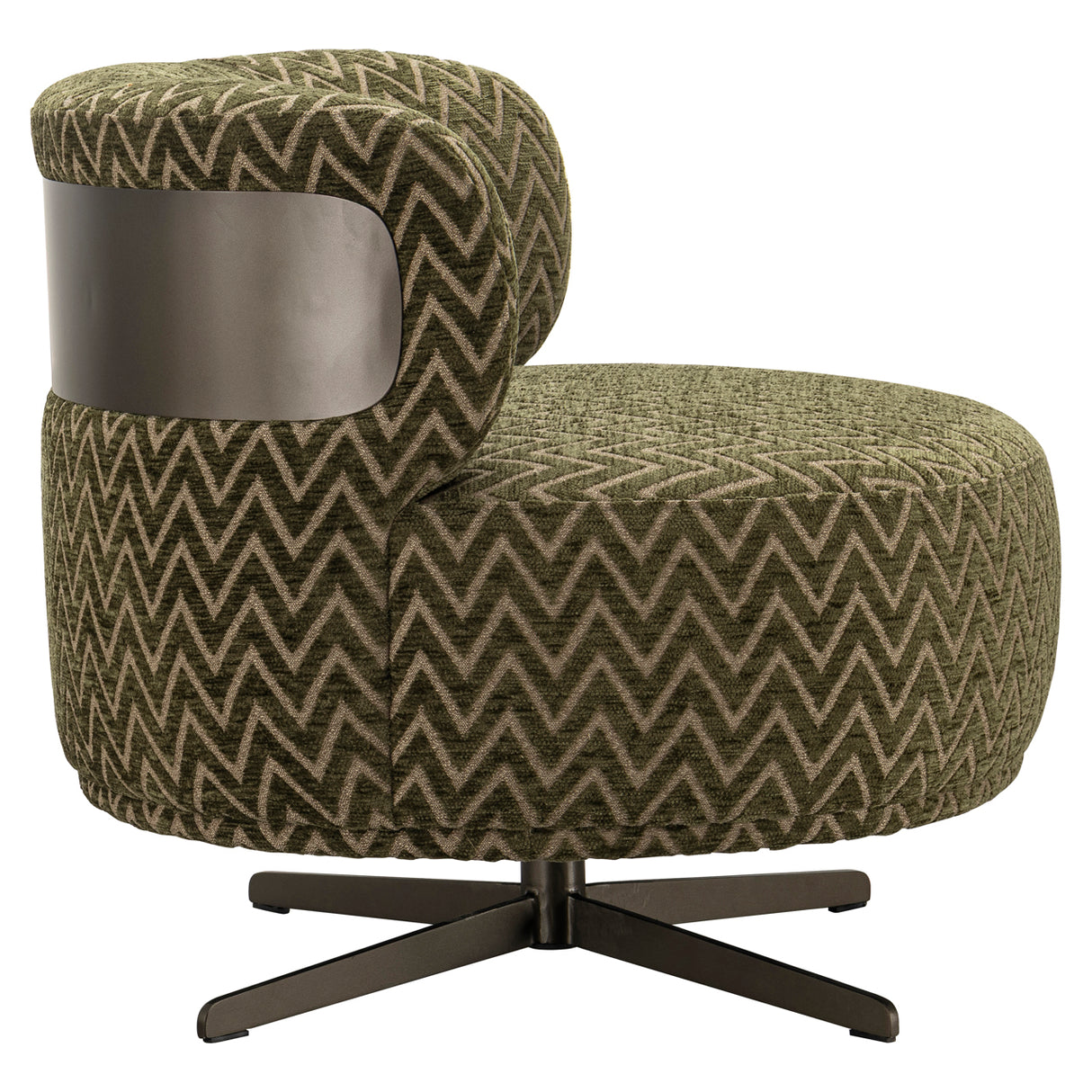 Lounge stoel Lauren moss chevron