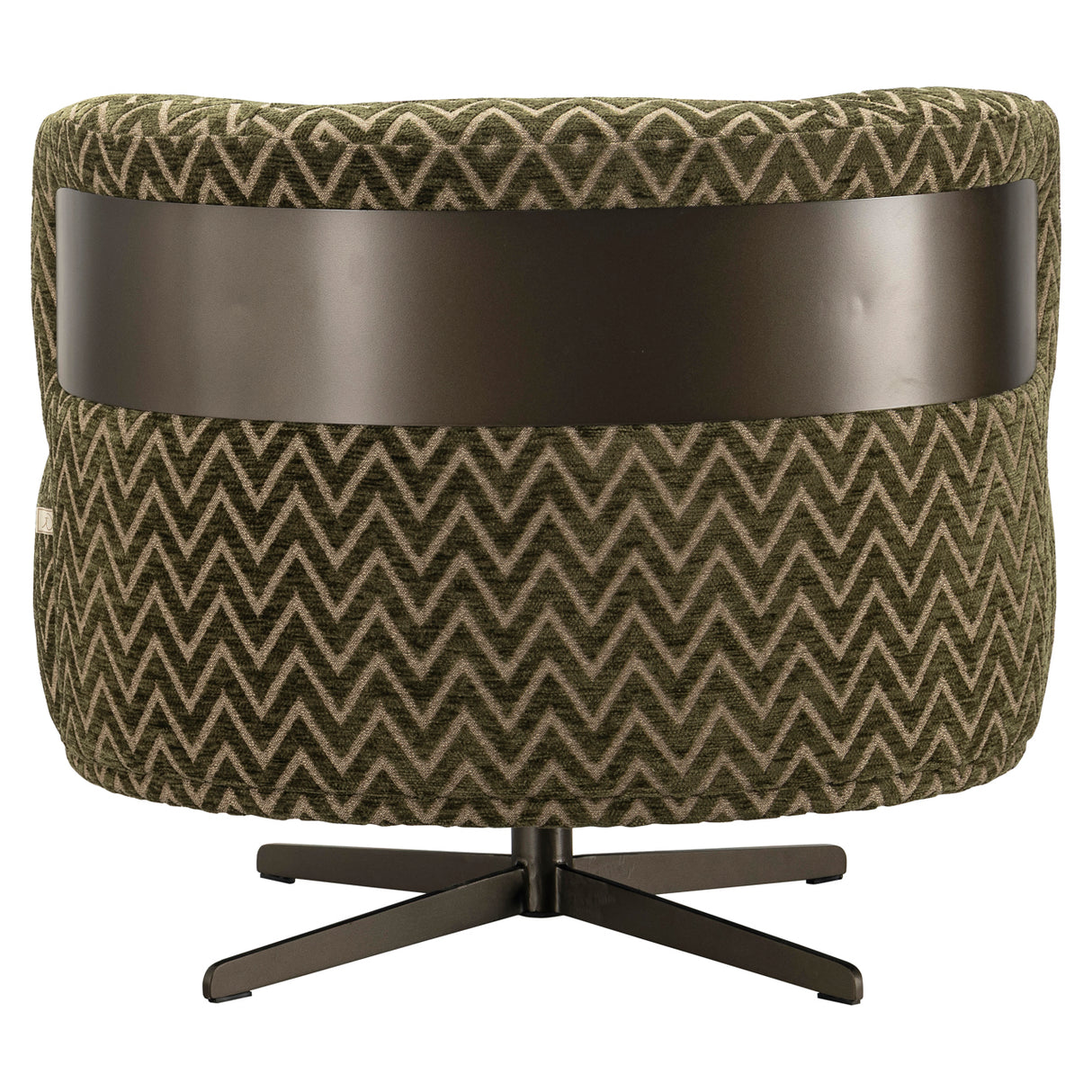 Lounge stoel Lauren moss chevron