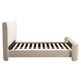 Bed Divana beige chevron 160x200 van Richmond Interiors – Luxe comfort op maat van PureWonen. Vraag naar de beste prijs.