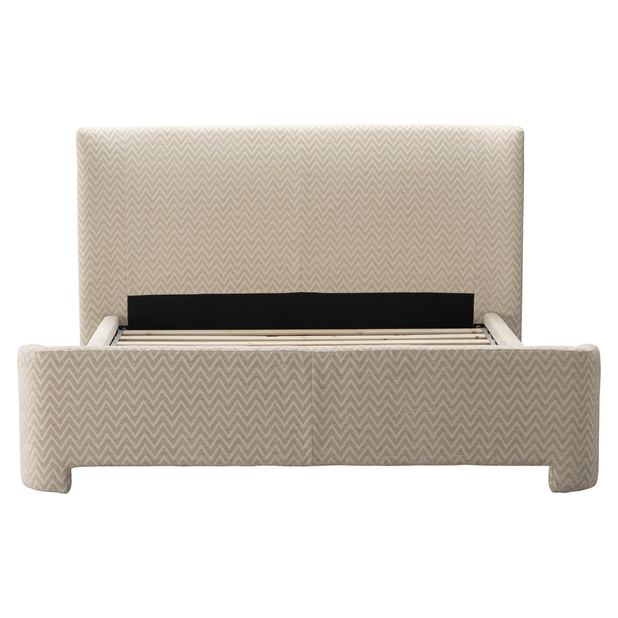 Bed Divana beige chevron 160x200 van Richmond Interiors – Luxe comfort op maat van PureWonen. Vraag naar de beste prijs.