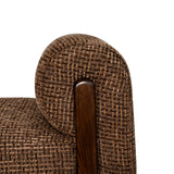 Bank Winslov brown blockweave fire retardant