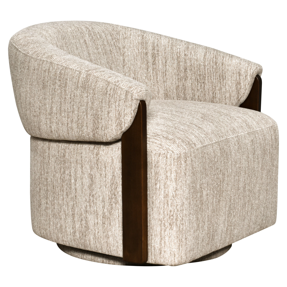 Lounge stoel Marina natural softweave swivel fire retardant van Richmond Interiors – Luxe comfort op maat van PureWonen. Vraag naar de beste prijs.
