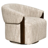 Lounge stoel Marina natural softweave swivel fire retardant van Richmond Interiors – Luxe comfort op maat van PureWonen. Vraag naar de beste prijs.