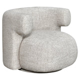Lounge stoel Talley cream tweed swivel van Richmond Interiors – Luxe comfort op maat van PureWonen. Vraag naar de beste prijs.