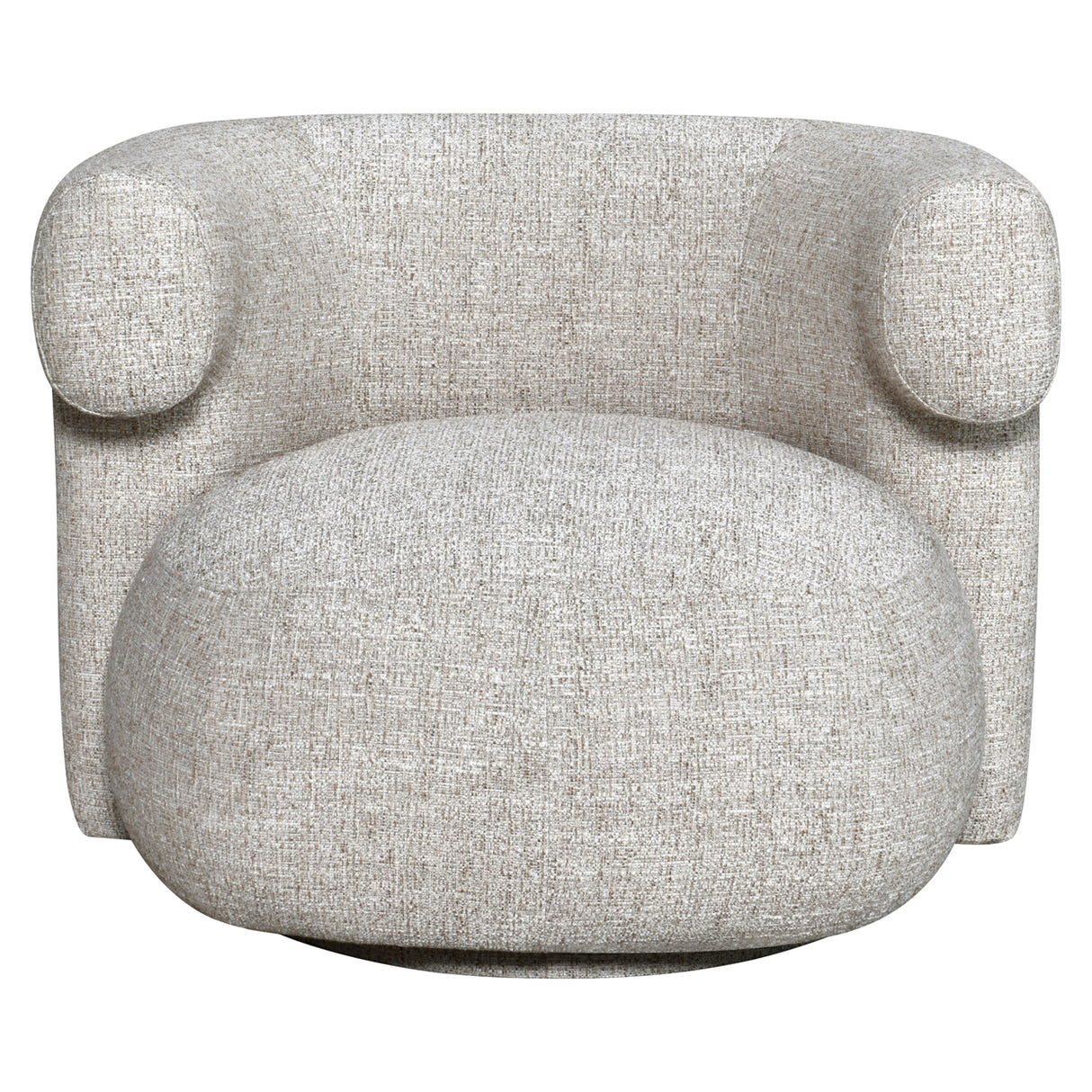 Lounge stoel Talley cream tweed swivel van Richmond Interiors – Luxe comfort op maat van PureWonen. Vraag naar de beste prijs.