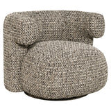 Lounge stoel Talley cobblestone swivel