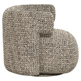 Lounge stoel Talley cobblestone swivel