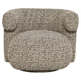 Lounge stoel Talley cobblestone swivel