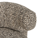 Lounge stoel Talley cobblestone swivel