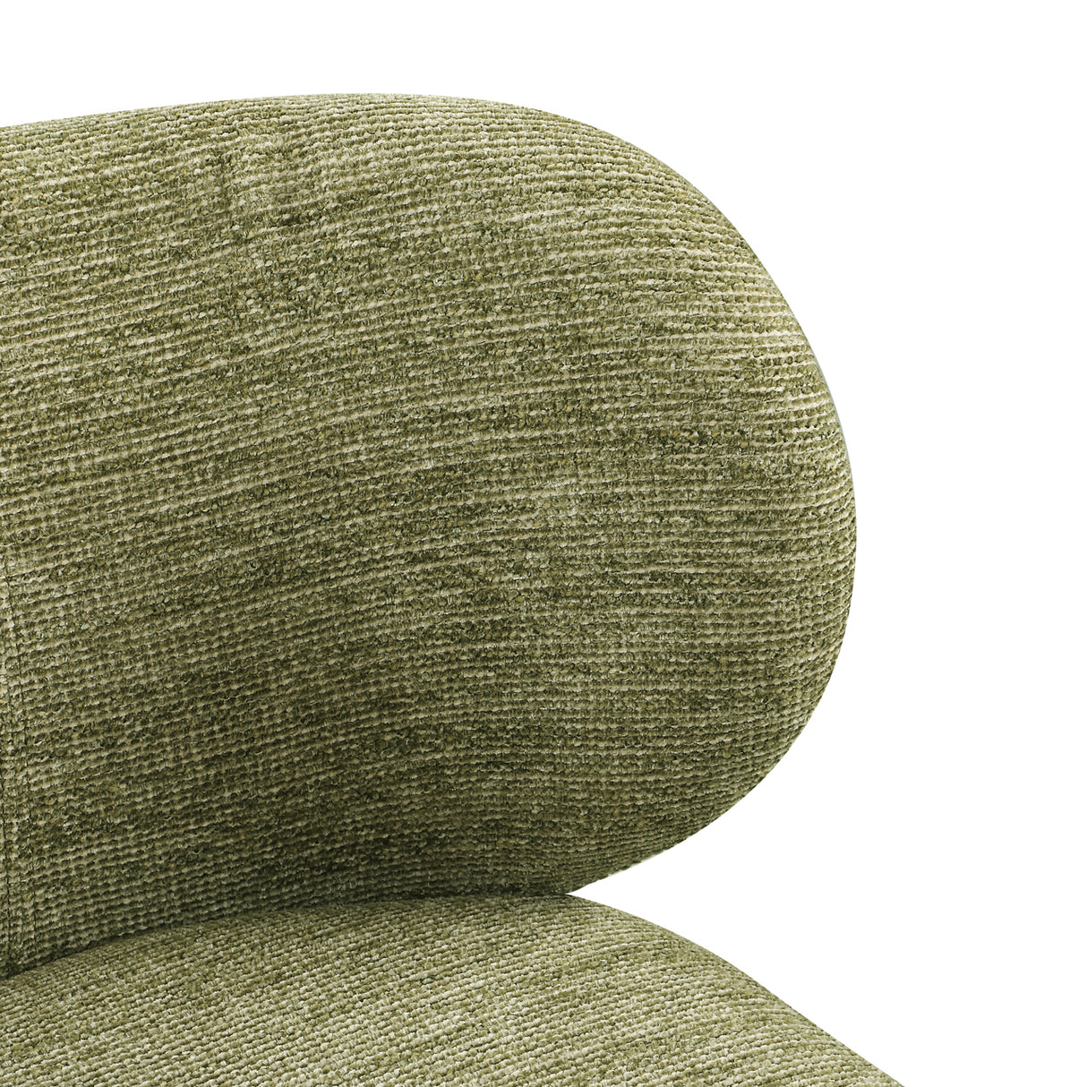 Eetkamerstoel Amely pistache softweave swivel