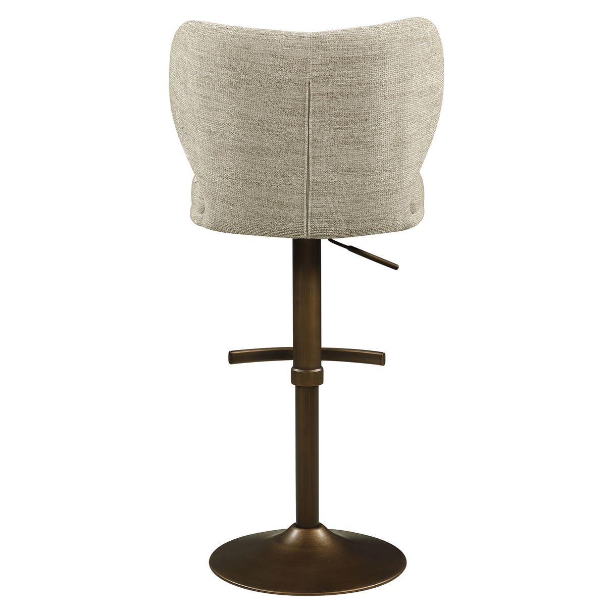 Barstoel Amely natural softweave swivel