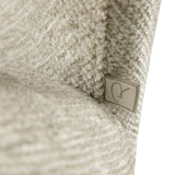 Barstoel Amely natural softweave swivel