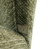 Barstoel Amely pistache softweave swivel