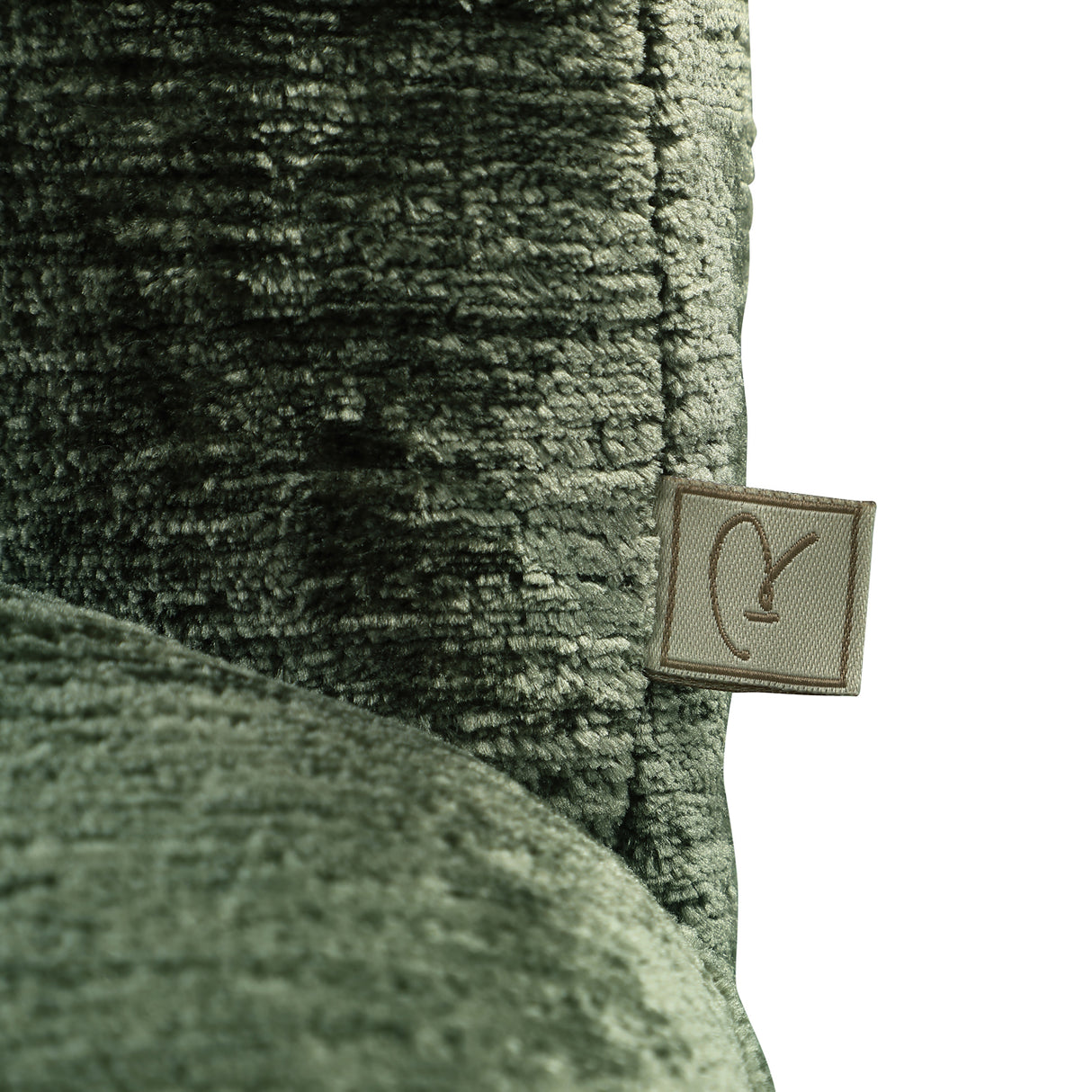 Eetkamerstoel Cassi sage chenille swivel