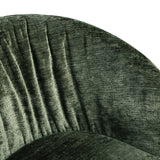 Eetkamerstoel Cassi sage chenille swivel