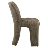 Eetkamerstoel Maya brown softweave (Set of 2) van Richmond Interiors – Luxe comfort op maat van PureWonen. Vraag naar de beste prijs.