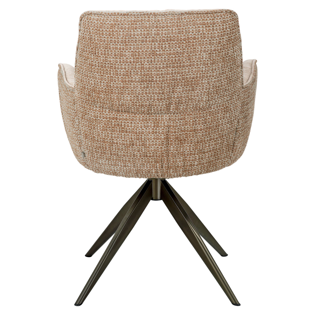 Eetkamerstoel Chase ginger jacquard swivel van Richmond Interiors – Luxe comfort op maat van PureWonen. Vraag naar de beste prijs.