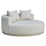 Outdoor dagbed Belucci ecru round