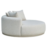 Outdoor dagbed Belucci ecru round