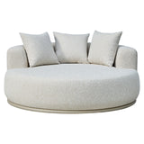Outdoor dagbed Belucci ecru round