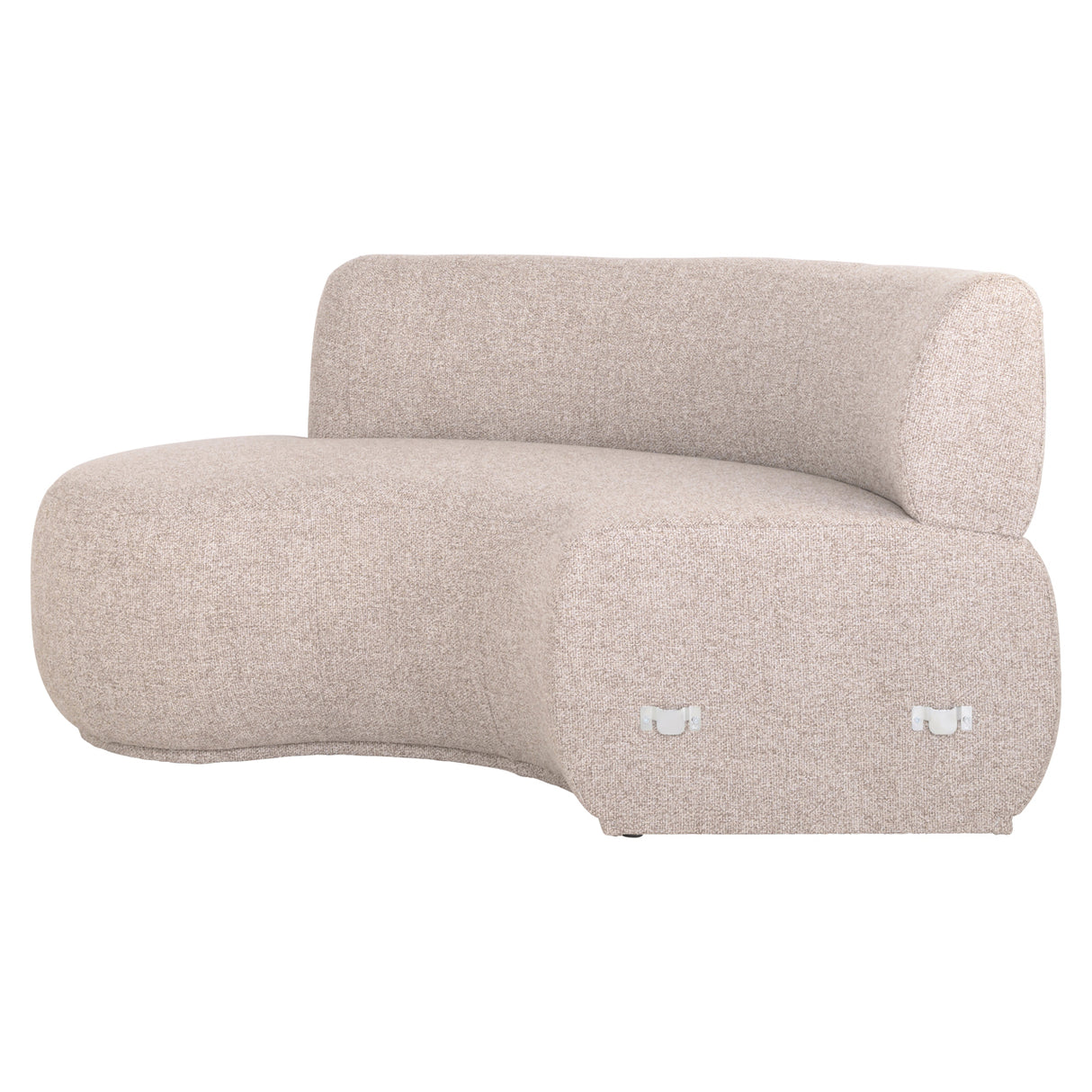 Eetkamer bank Sorrobon customized open end left round