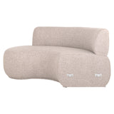 Eetkamer bank Sorrobon customized open end left round