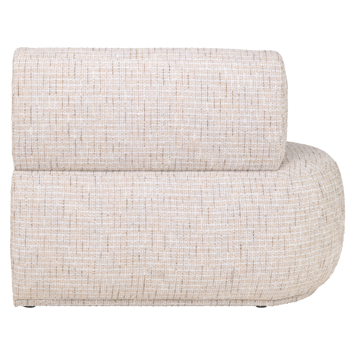 Eetkamer bank Sorrobon trendy cream open end left straight