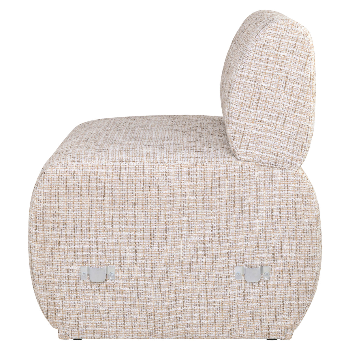 Eetkamer bank Sorrobon trendy cream open end left straight