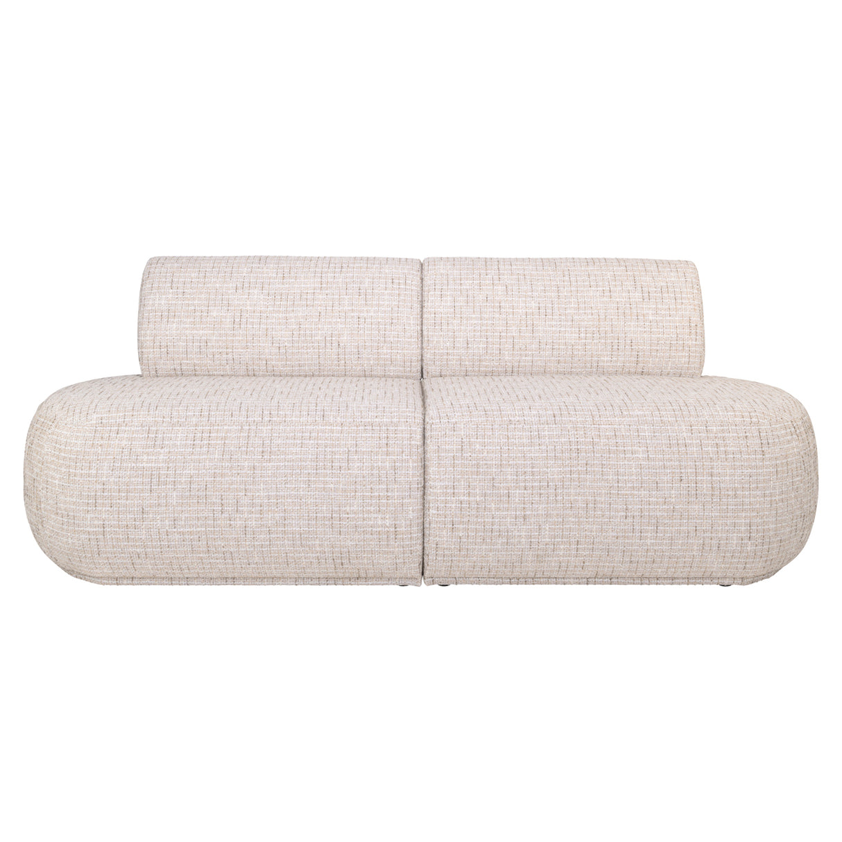 Eetkamer bank Sorrobon trendy cream open end left straight