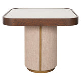 Bijzettafel Willox brown  including glass