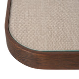 Salontafel Willox brown  including glass (Set of 2)