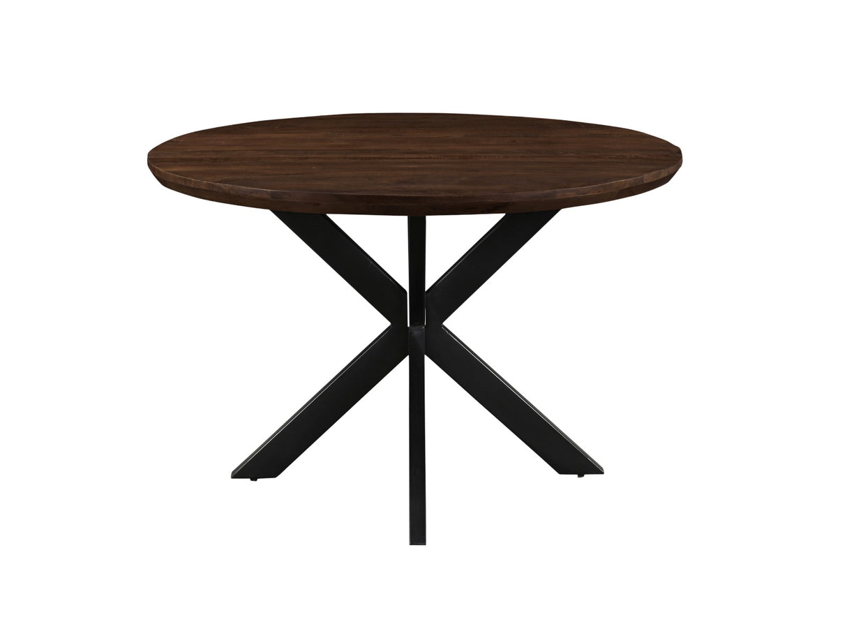 Jesper Round Brown 120cm