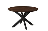 Jesper Round Brown 120cm