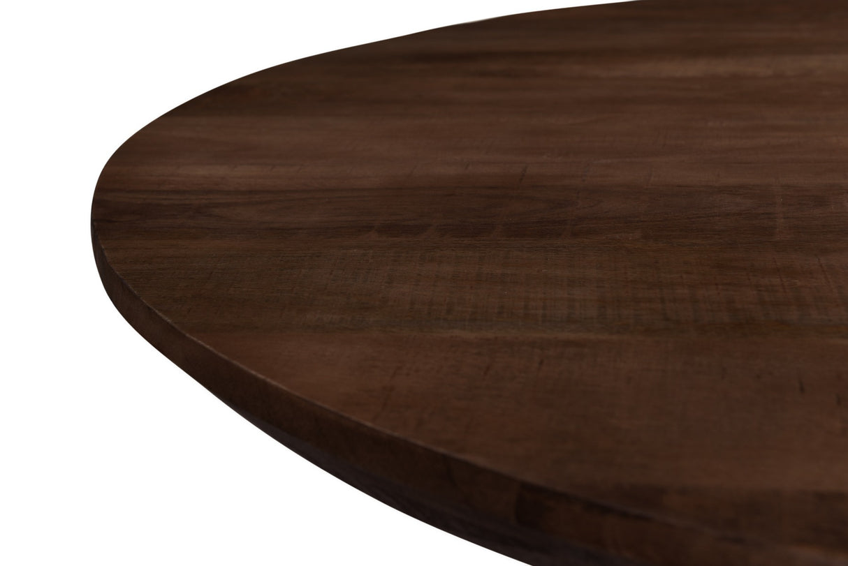 Jesper Round Brown 120cm