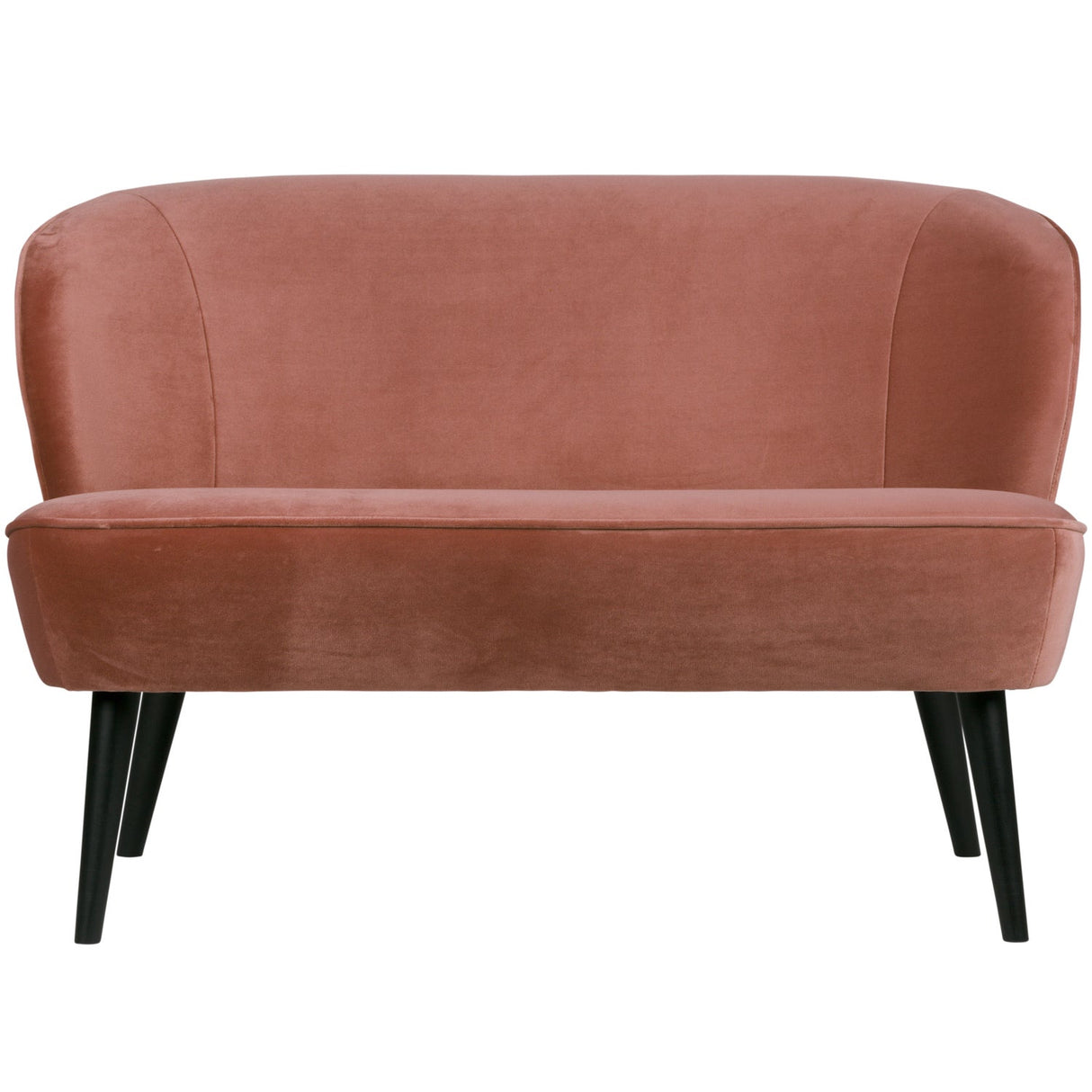 Sara Bankje Fluweel Oud Roze van WOOOD – Luxe comfort op maat van PureWonen. Vraag naar de beste prijs.