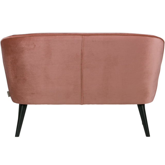 Sara Bankje Fluweel Oud Roze van WOOOD – Luxe comfort op maat van PureWonen. Vraag naar de beste prijs.