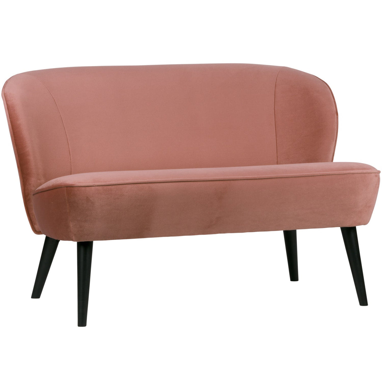 Sara Bankje Fluweel Oud Roze van WOOOD – Luxe comfort op maat van PureWonen. Vraag naar de beste prijs.