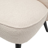 Sara Bankje Boucle Creme van WOOOD – Luxe comfort op maat van PureWonen. Vraag naar de beste prijs.
