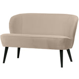 Sara Bankje Fluweel Khaki van WOOOD – Luxe comfort op maat van PureWonen. Vraag naar de beste prijs.
