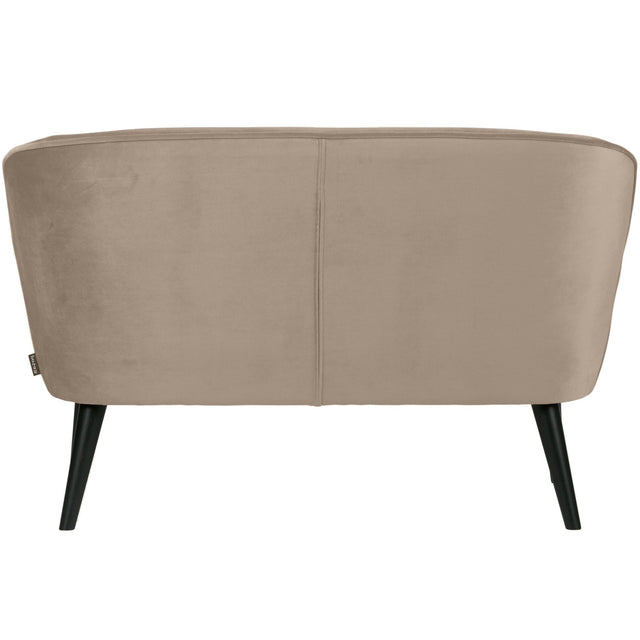 Sara Bankje Fluweel Khaki van WOOOD – Luxe comfort op maat van PureWonen. Vraag naar de beste prijs.