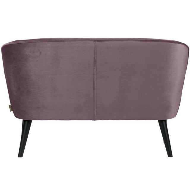 Sara Bankje Fluweel Warm Lila van WOOOD – Luxe comfort op maat van PureWonen. Vraag naar de beste prijs.