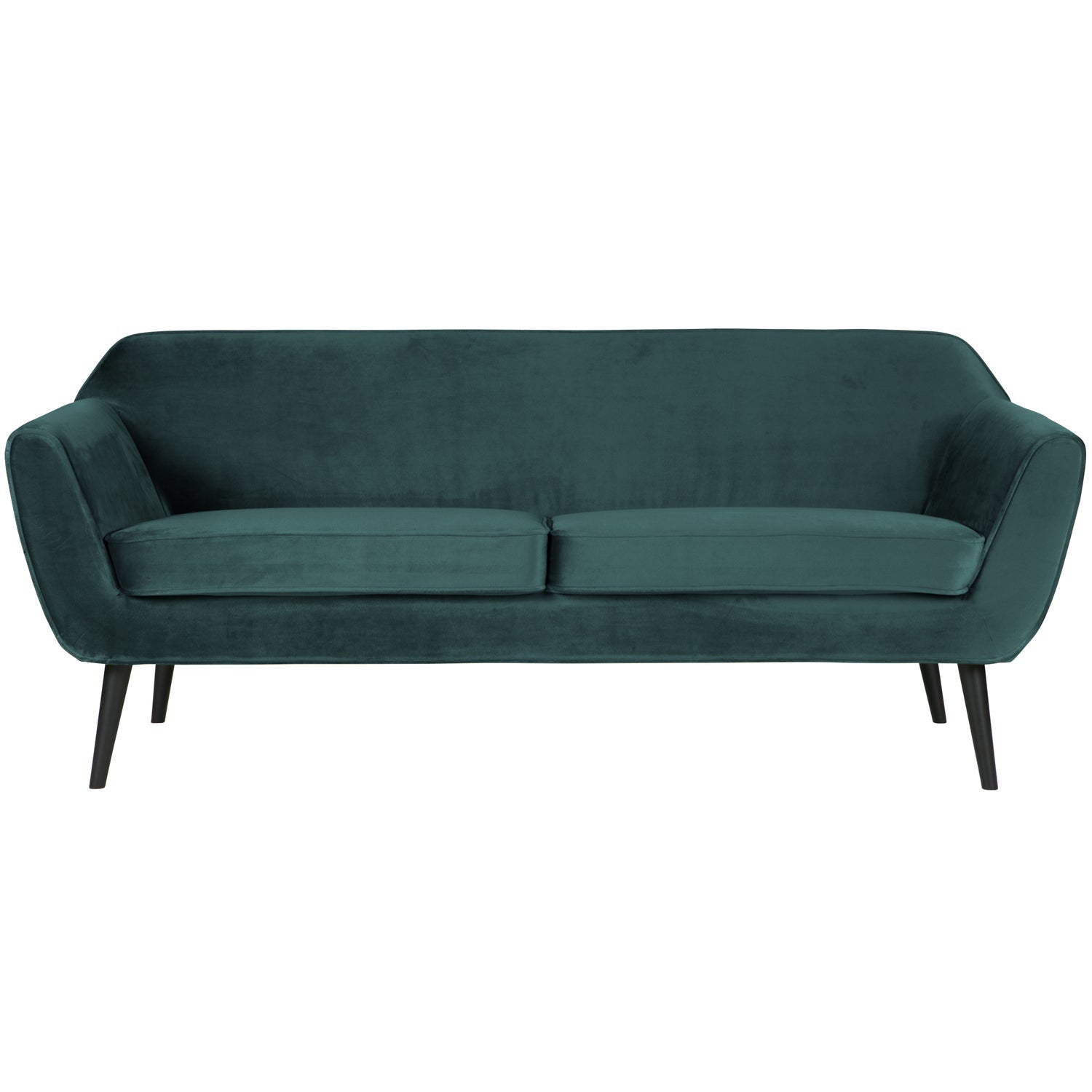 Rocco Sofa 187 Cm Fluweel Teal van WOOOD – Luxe comfort op maat van PureWonen. Vraag naar de beste prijs.