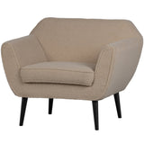 Rocco Fauteuil Teddy Sand van WOOOD – Luxe comfort op maat van PureWonen. Vraag naar de beste prijs.
