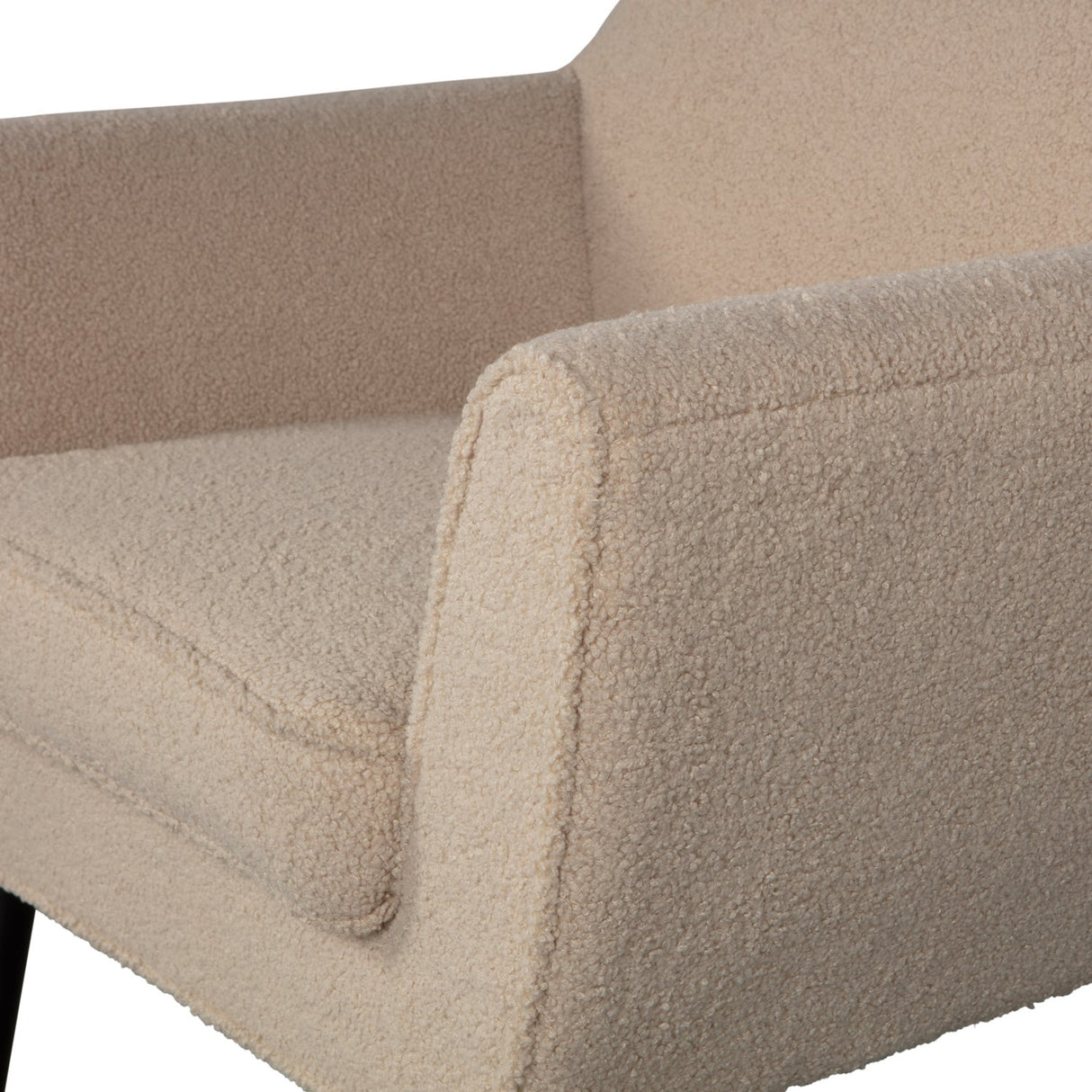 Rocco Fauteuil Teddy Sand van WOOOD – Luxe comfort op maat van PureWonen. Vraag naar de beste prijs.